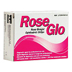 Тест-полоски офтальмологические Rose Bengal, 100 штук в упаковке